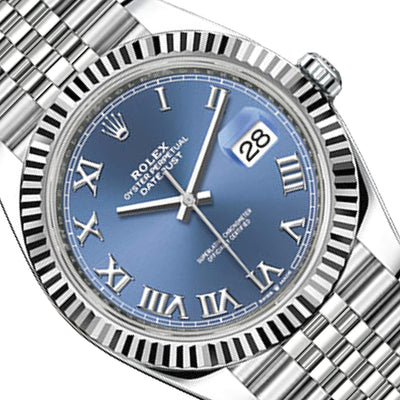 Rolex Datejust 126334 Jubilee 41mm 18K White Gold & Steel Watch