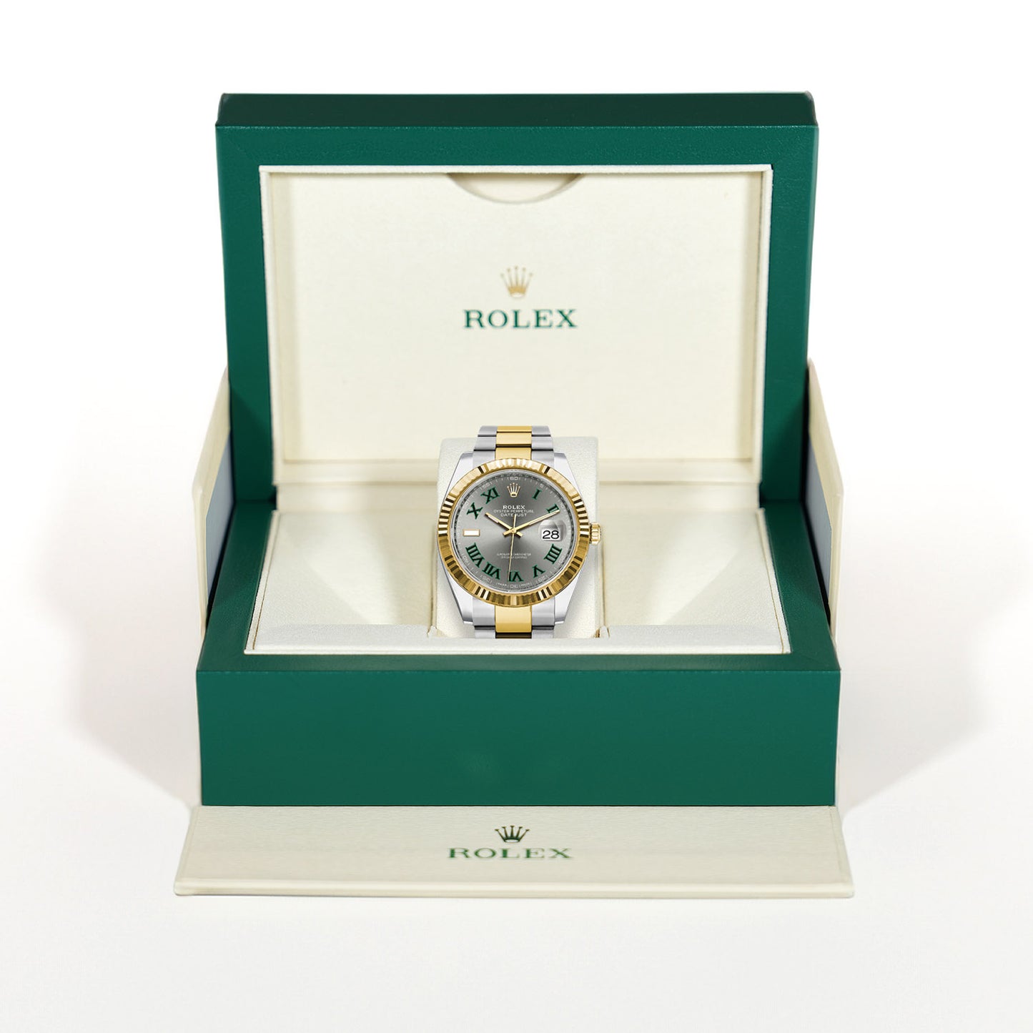 Rolex Datejust 41MM 126333 18K Yellow Gold & Stainless Steel Oyster Band Watch