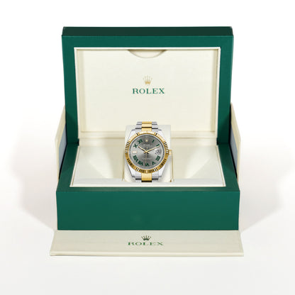 Rolex Datejust 41MM 126333 18K Yellow Gold & Stainless Steel Oyster Band Watch
