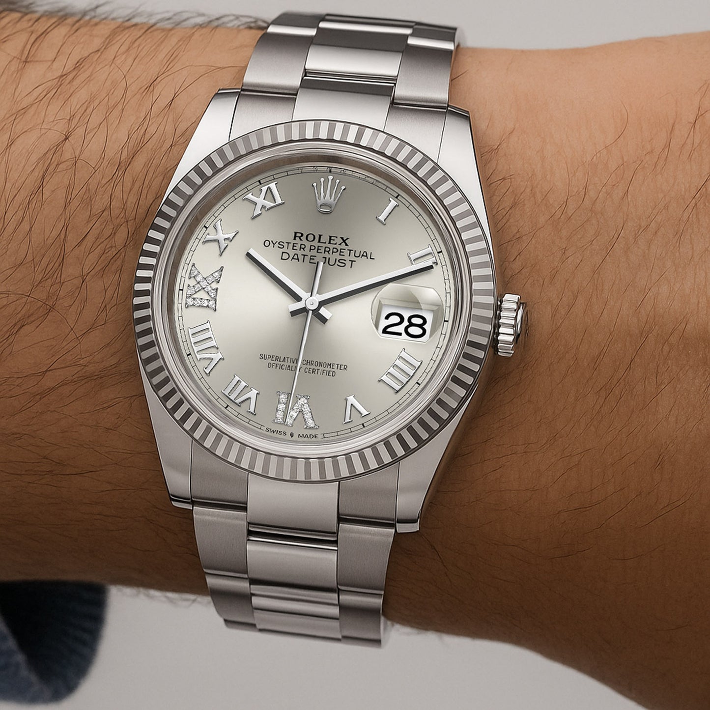 NEW Rolex Datejust 126234 36mm Stainless Steel Unisex Watch