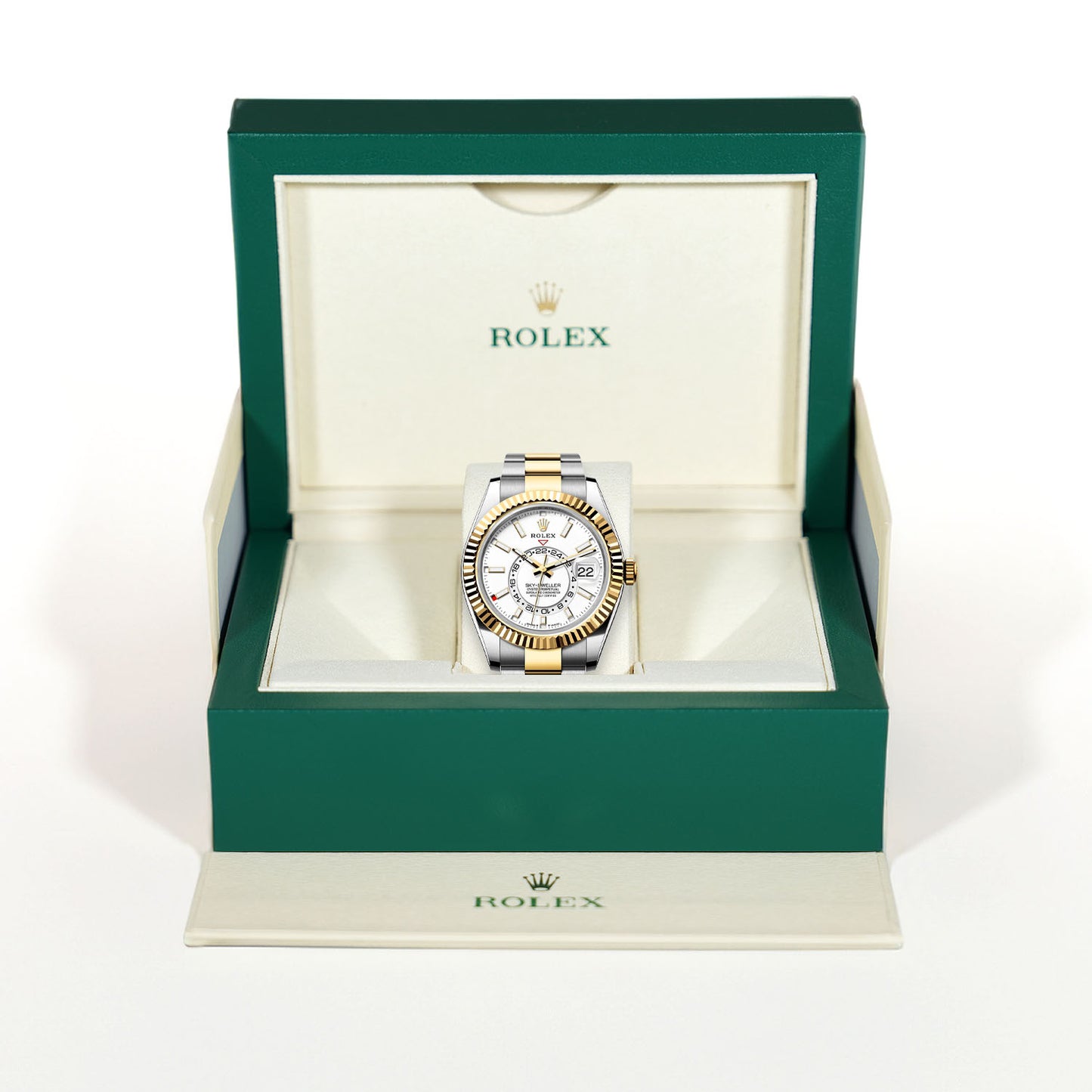 Rolex Sky-Dweller 336933 42mm 18K Yellow Gold and Stainless Steel Men's Watch