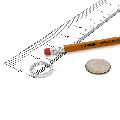 2.50TCW Lab-Grown Diamond 14k White Gold 4mm Marquise Band