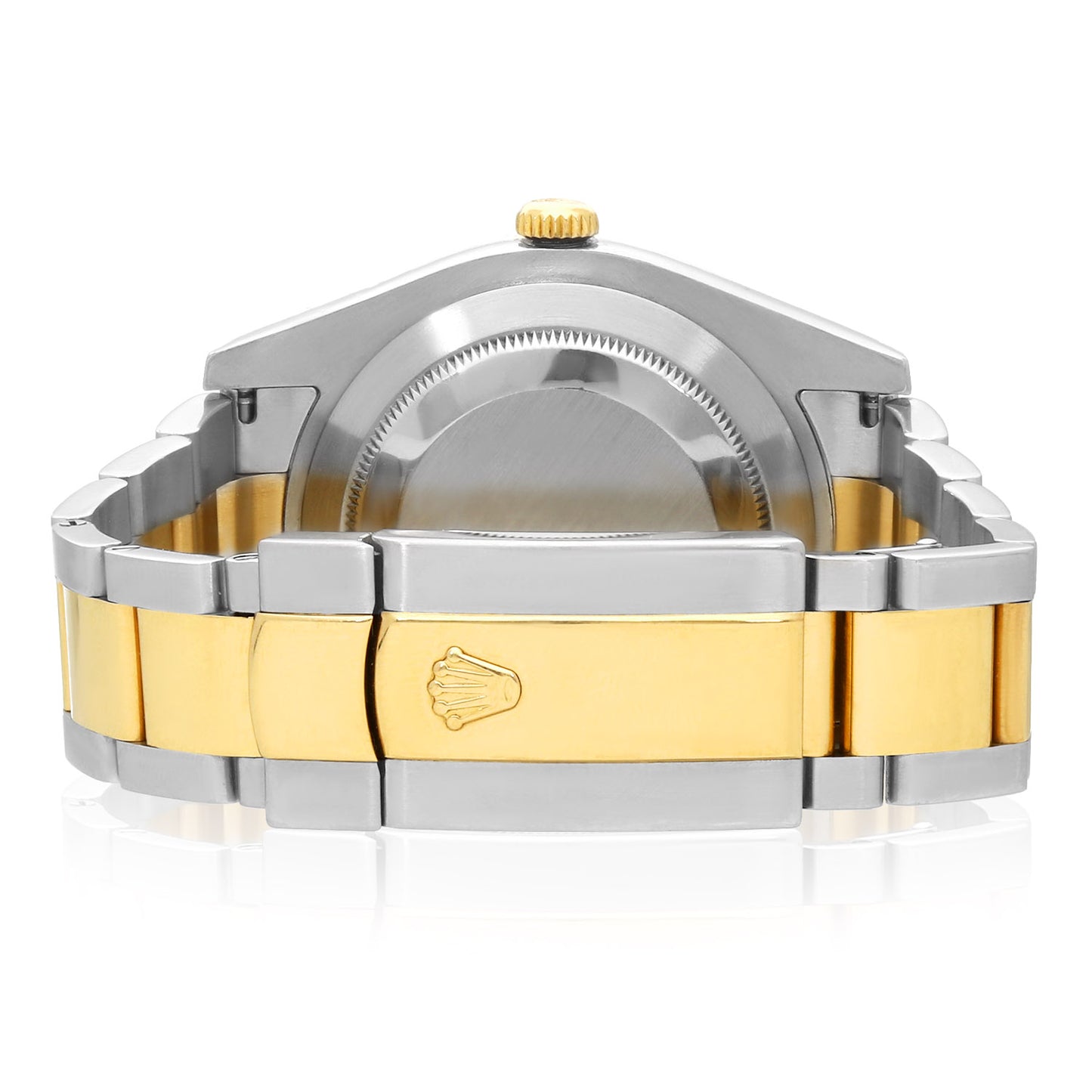 Rolex Datejust 116333 41mm 5.10TCW Diamond 18K Gold Bezel Stainless Steel Oyster Band Men's Watch