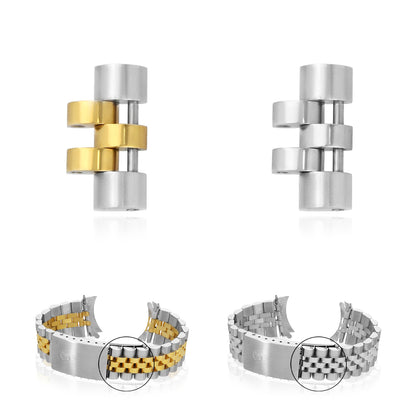 2-Tone Stainless Steel Jubilee Links for Rolex Watch Datejust 26mm Watch