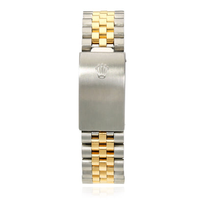 36mm Rolex Datejust 1601 Jubilee Gold Dial 3.00Ct Diamond Bezel Watch