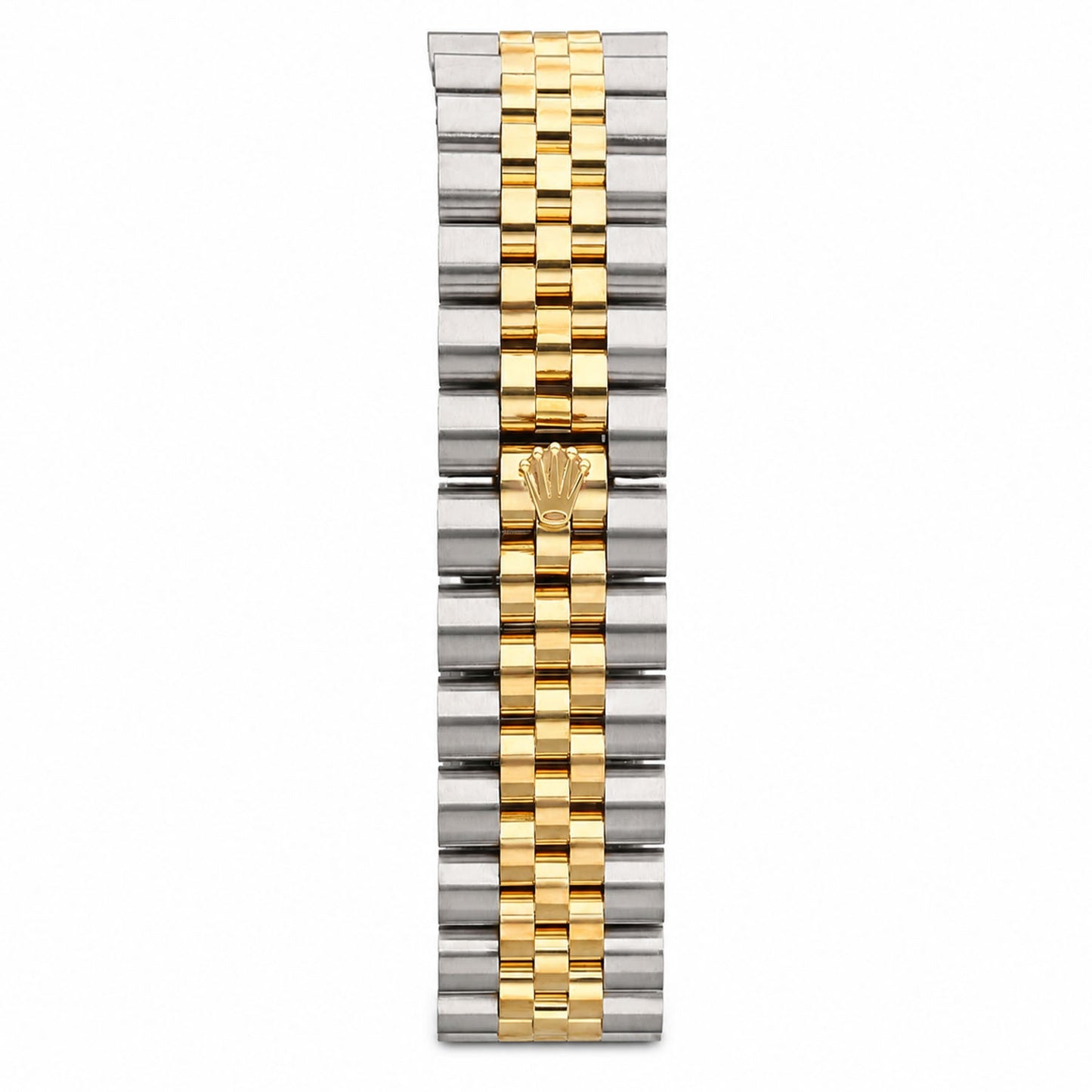 36mm Rolex Datejust 16013 Palm-Motif Dial 1.80Ct 18k Gold Diamond Bezel Watch
