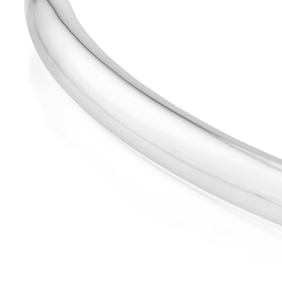 14K Yellow White Gold High Polished Hinged Bangle Bracelet