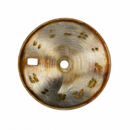 Rolex Datejust 26 dial Style 14272 — reverse view with vintage wear