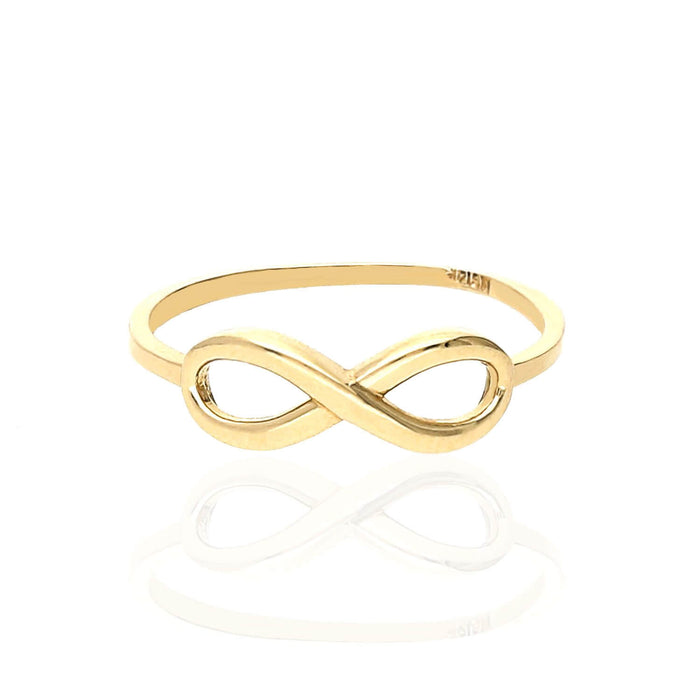 14K Yellow Gold Infinity Ring