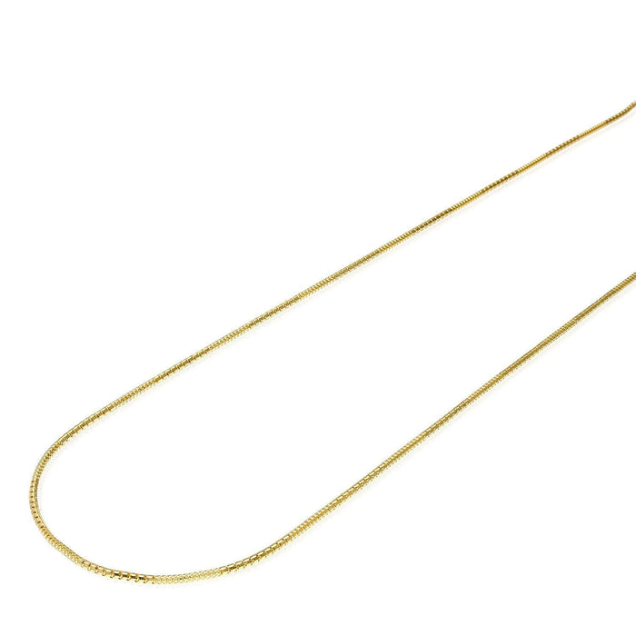 10K Yellow Gold 1.5mm Box Chain (Hollow) 16"-24"