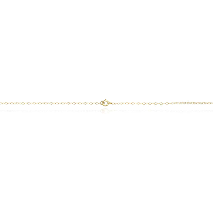 14K Yellow Gold 1.6mm Cable Chain (Solid Links) 14"-22"