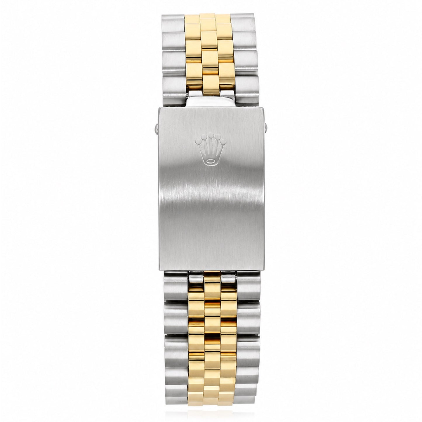 Rolex Date 1500 34mm Pink MOP Diamond Dial Steel Ladies Watch