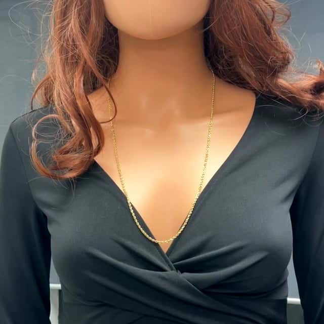 10K Yellow Gold 2mm Diamond-Cut Rope Chain (Solid Links) 16"-26"