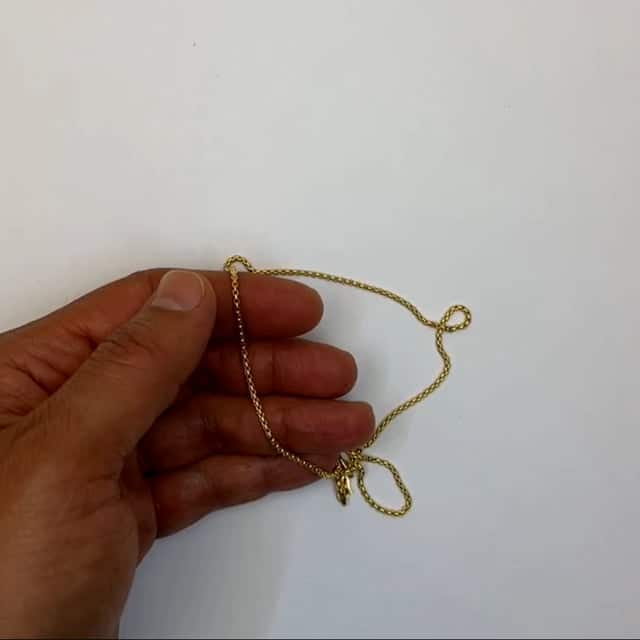 14K Real Gold 1.7mm Solid Round Box Necklace 16"-24"
