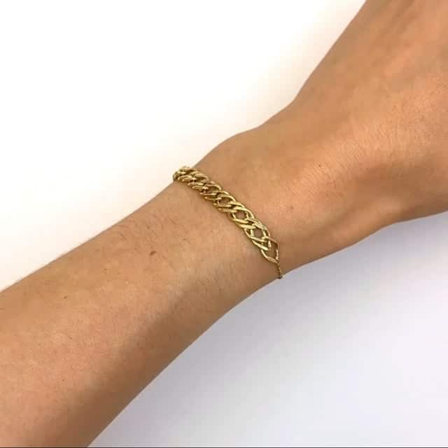 14K Gold Yellow Fancy Double Friendship Bolo Drawstring Bracelet Adjustable