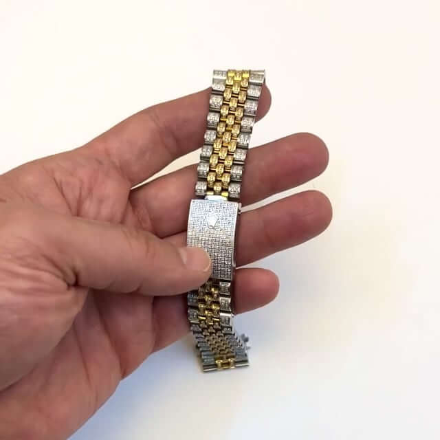 Rolex Datejust 2 - Tone Yellow 4.5CTW Natural Diamond Jubilee 36mm Watch Bracelet - WJD Exclusives