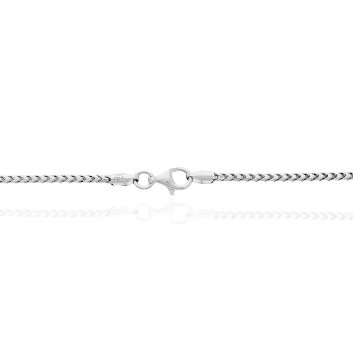 Sterling Silver 1.8mm Franco Chain (Solid Links) 16"-28"