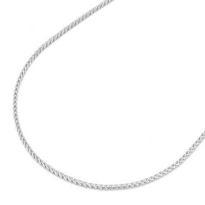 14K Yellow/White/Rose Gold 1.2mm Franco Chain (Solid Links) 16"-24"