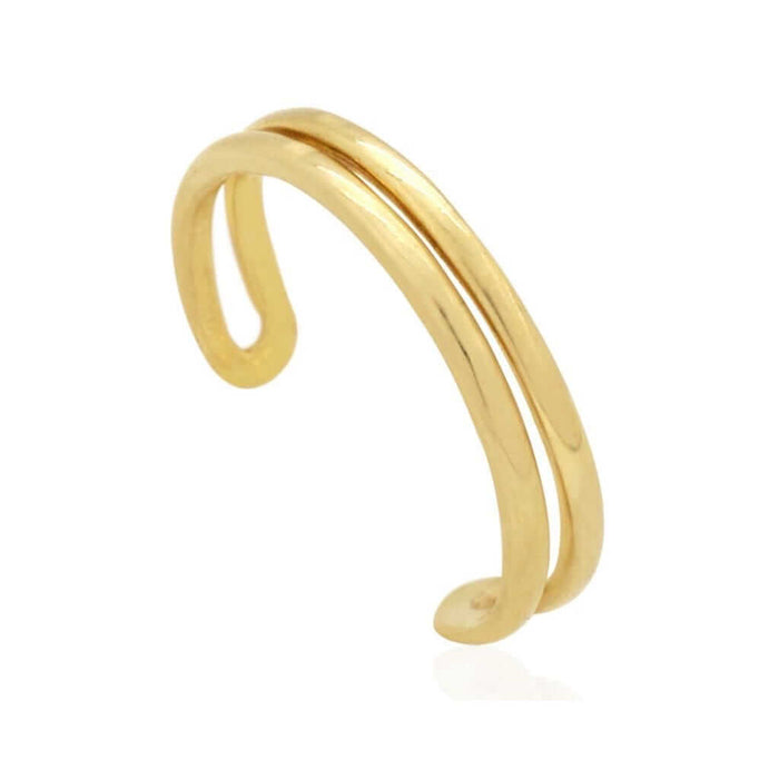 14K Yellow Gold High Polished Toe Ring