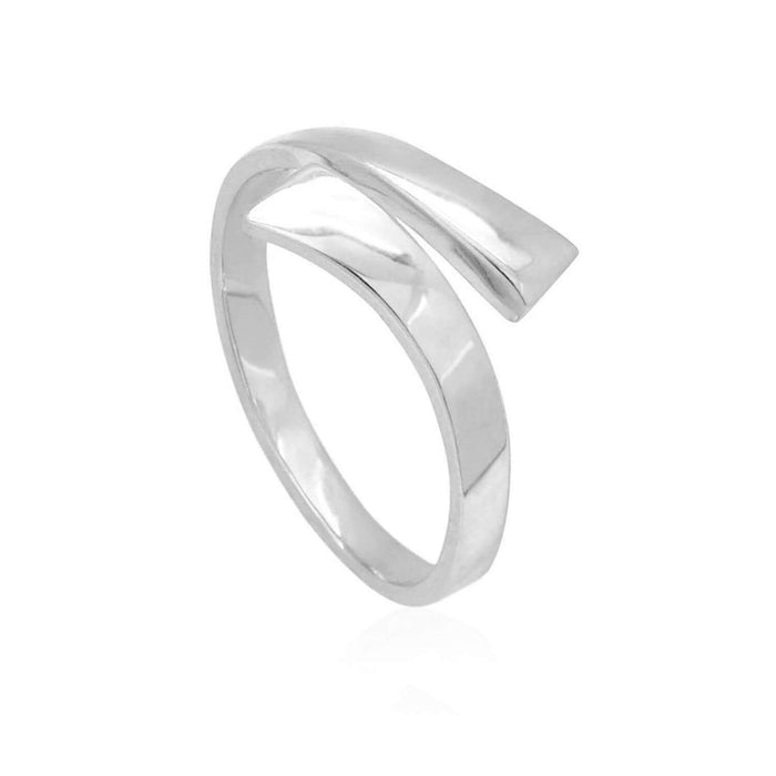 14K Gold Yellow White Fancy Midi Knuckle Ring