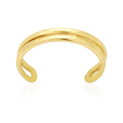 14K Yellow Gold High Polished Toe Ring