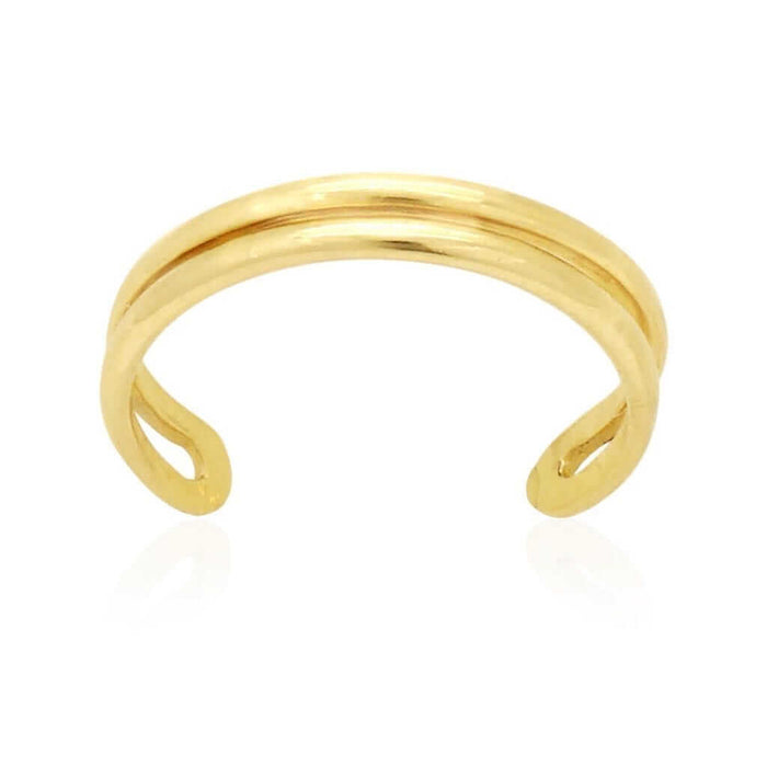 14K Yellow Gold High Polished Toe Ring