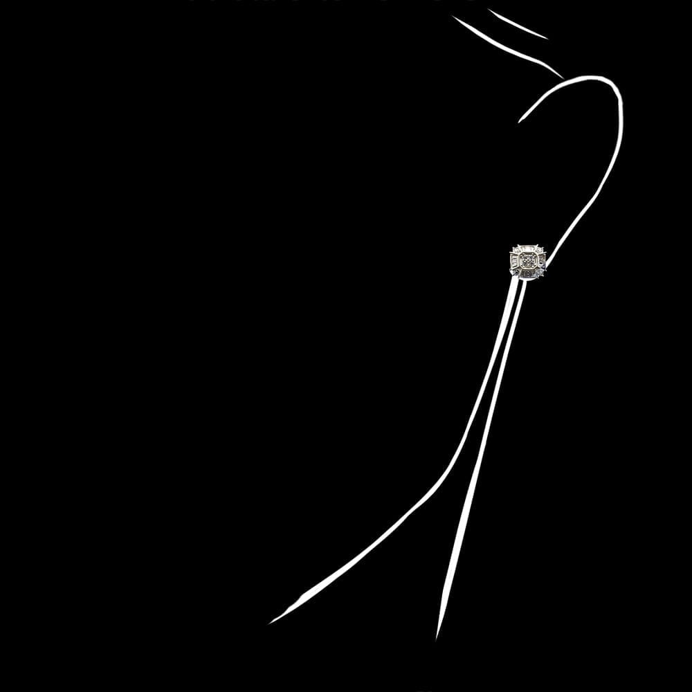 14k Yellow Gold White Gold CZ Push Back Stud Earrings 0.50Ct