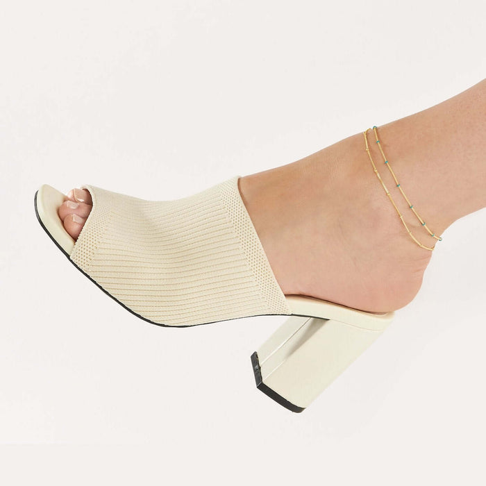 14K Yellow Gold Miami Cuban Blue Enamel Saturn Ankle Bracelet (Solid Links) 9" - 10" Adjustable - WJD Exclusives