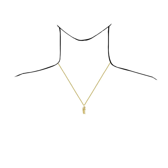 10k Gold Yellow White San Judas Diamond-Cut Pendant 1"-1.4"