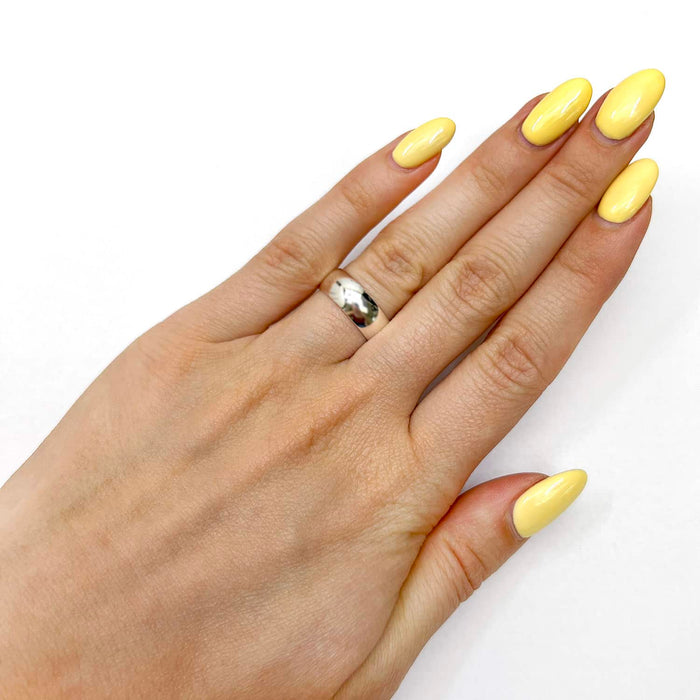 925 Sterling Silver 6mm Wedding Band - WJD Exclusives