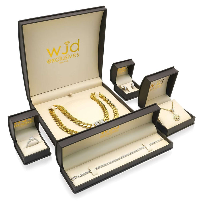 18K Yellow Gold 3mm Diamond - Cut Rope Bracelet (Solid Links) 7" - 8" – Italian Made - WJD Exclusives