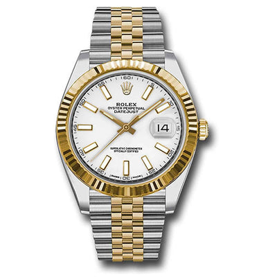 NEW Rolex Datejust 41MM 126333 Two - Tone 18K Yellow Gold & Stainless Steel Watch - WJD Exclusives
