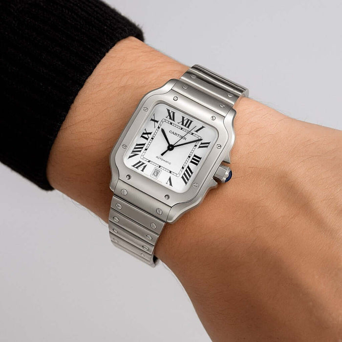 Cartier Santos XL 40mm WSSA0009 Stainless Steel Men's Watch - WJD Exclusives