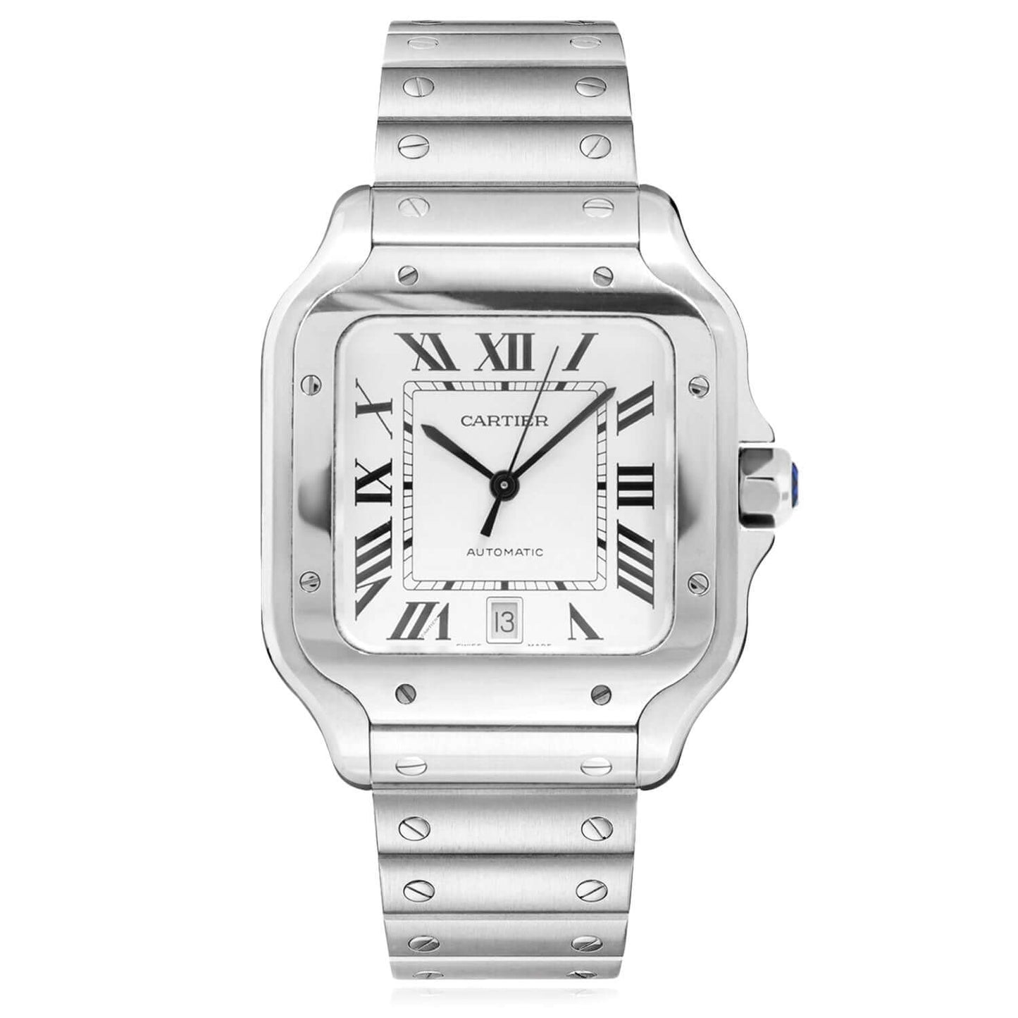 Cartier Santos XL 40mm WSSA0009 Stainless Steel Men's Watch - WJD Exclusives