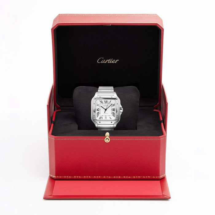 Cartier Santos XL 40mm WSSA0009 Stainless Steel Men's Watch - WJD Exclusives