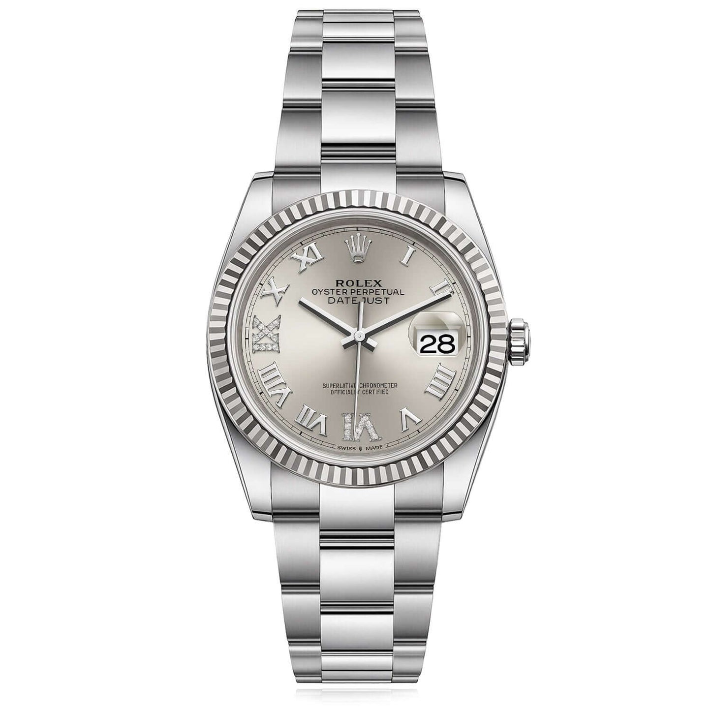 NEW Rolex Datejust 126234 36mm Stainless Steel Unisex Watch - WJD Exclusives