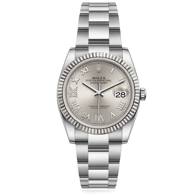 NEW Rolex Datejust 126234 36mm Stainless Steel Unisex Watch - WJD Exclusives