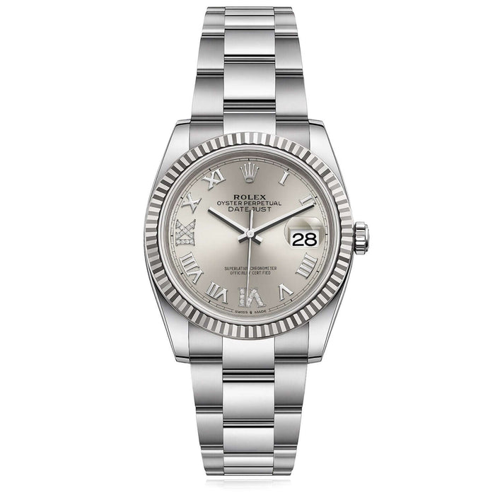 NEW Rolex Datejust 126234 36mm Stainless Steel Unisex Watch - WJD Exclusives