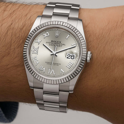 NEW Rolex Datejust 126234 36mm Stainless Steel Unisex Watch - WJD Exclusives