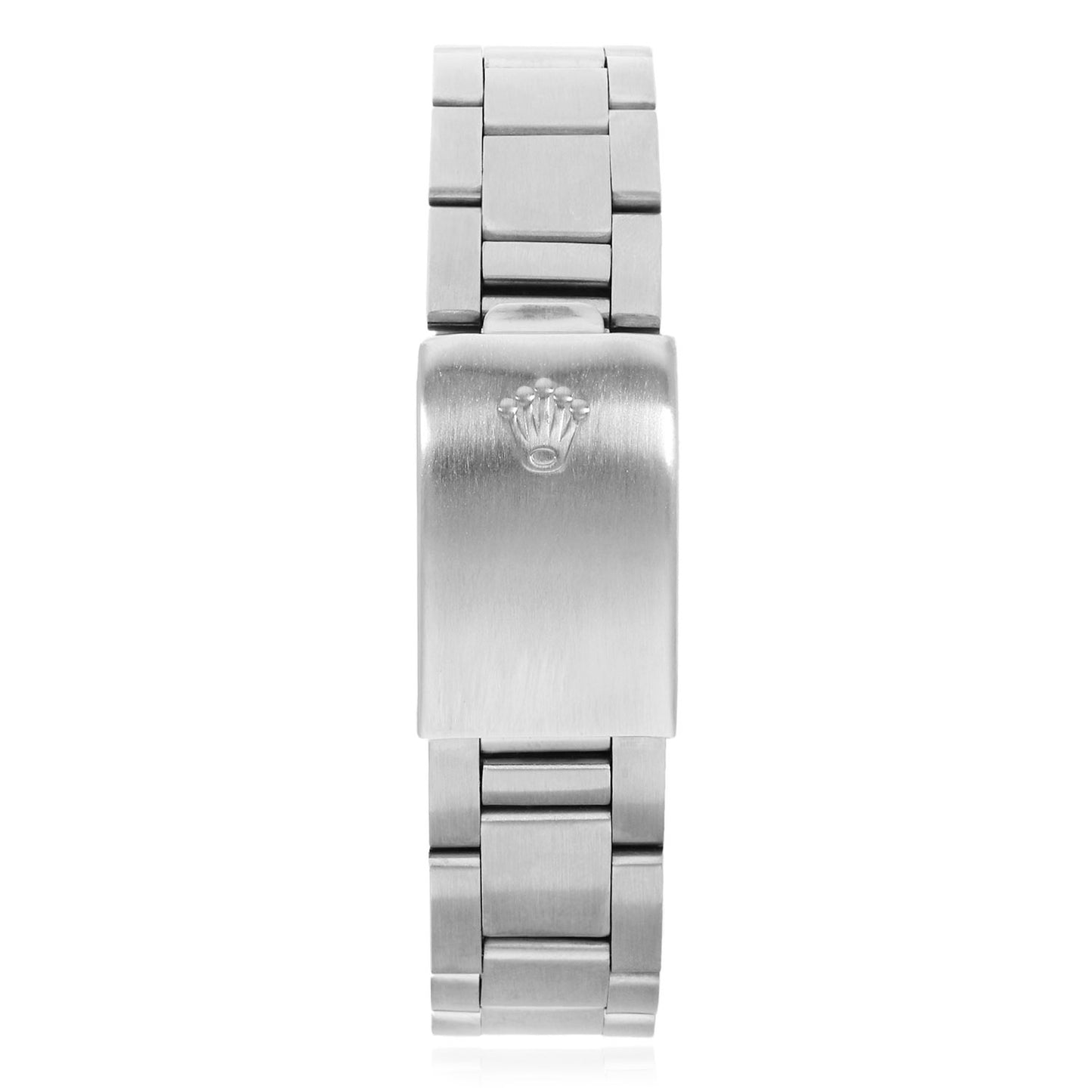 36mm Rolex Datejust 16014 18K White Gold Fluted Bezel Blue Dial Oyster Watch