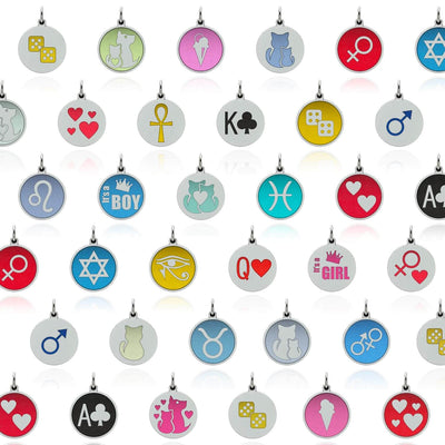 Sterling Silver Unique Themed Various Designs Pendant 0.7" - WJD Exclusives