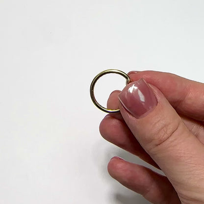 14K Yellow Gold High Polished 6mm Knot Ring