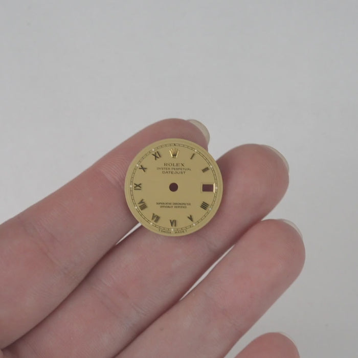 Rolex dial Style 14272 — square product video with natural exposure correction