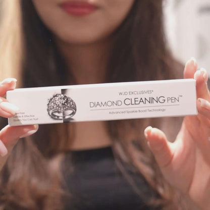 DIAMOND CLEANING PEN with No-Rinse Sparkle Boost Tech for All Gems & Metals