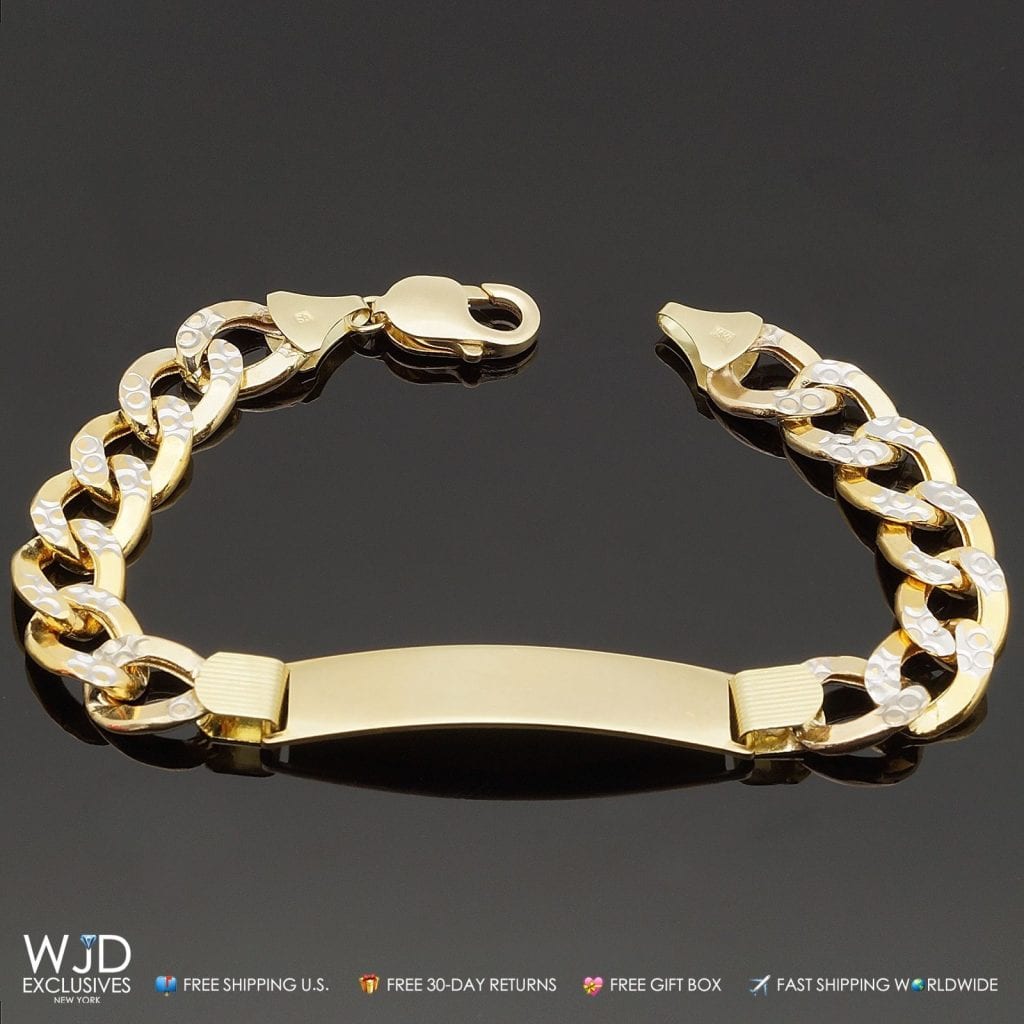 10K Solid Yellow Gold Cuban Curb Link 